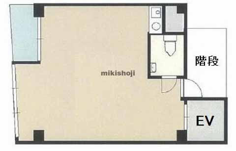 日本橋小綱町・蛎殻町のＮＳビル 平面1