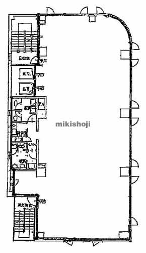 神宮前の井門神宮前六丁目ビル 平面1