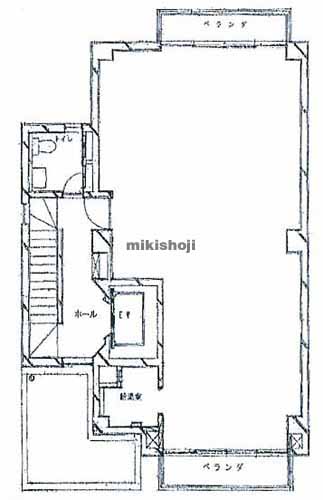 中央・本町・弥生町・南台のクリンネルビル 平面1