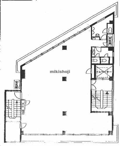 川越市の仲ビル(アーム・バーンホッフ・カワゴエ) 平面1