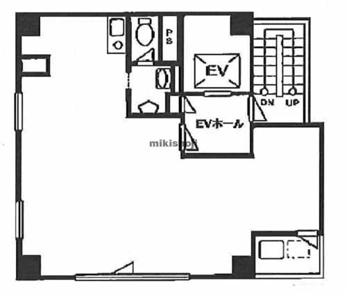 アクセスキクヤビル 平面1