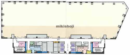 北品川の大崎ブライトコア 平面1