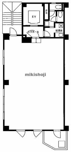 新宿　ＷＥＳＴ ＣＯＵＲＴ 平面1