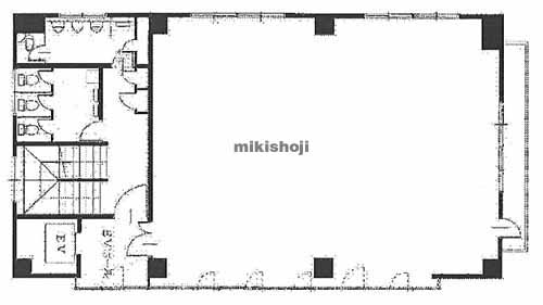 三郷市の第二徳重ビル 平面1