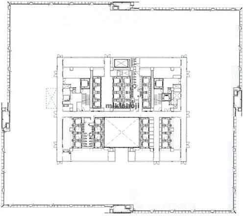 大手町フィナンシャルシティ　グランキューブ 平面1