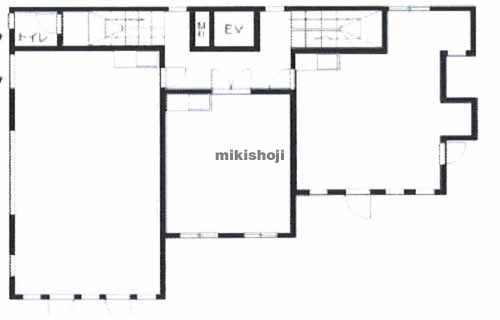越谷市のエガワプラザビル 平面1
