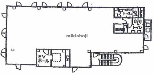 前橋市のＳＫ２１ビル　Ａ棟 平面1