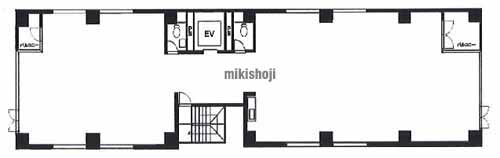 両国・横網の中尾ビル 平面1