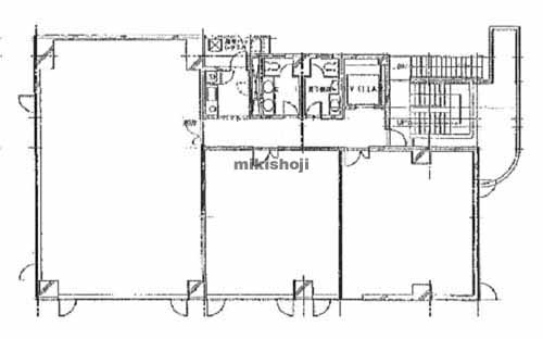 太田市の太田コアビル 平面1