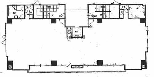 太田市の大沢建設第７ビル 平面1