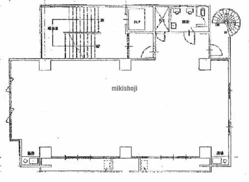 太田市の大沢建設第６ビル 平面1