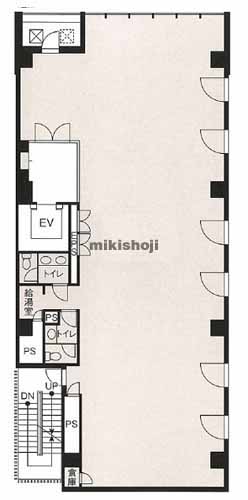 芝の田町第１６藤島ビル 平面1