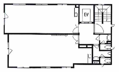 市谷田町・市谷本村町のＭＴビル 平面1