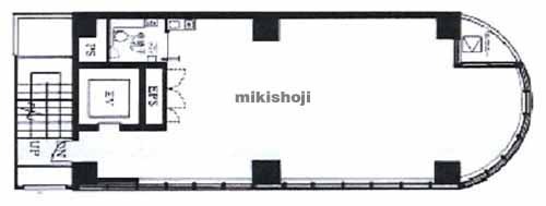 新宿・歌舞伎町の新宿イーストクロスタワー 平面1