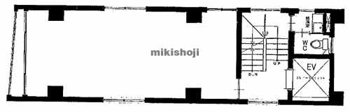 日本橋本石町の伊藤ビル 平面1