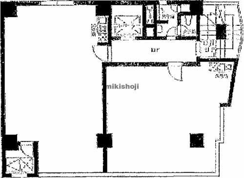 神田多町・神田司町・神田美土代町の大鷹ビル 平面1