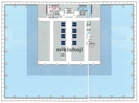 虎ノ門ヒルズ　ビジネスタワー 平面1