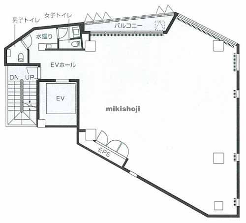 恵比寿のＳｒｅｅｄ　ＥＢＩＳＵ 平面1