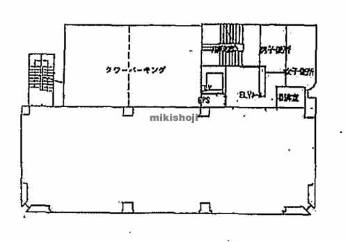 新潟市の新潟弁天町第一生命ビルディング 平面1