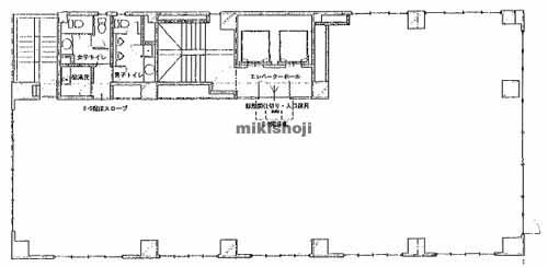 両国・横網の雷電ビル 平面1