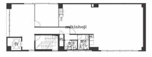 湊・明石町のＢｉｚ　ＳＱＵＡＲＥ築地 平面1