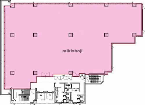 瀬田・玉川の睦ビル二子玉川 平面1