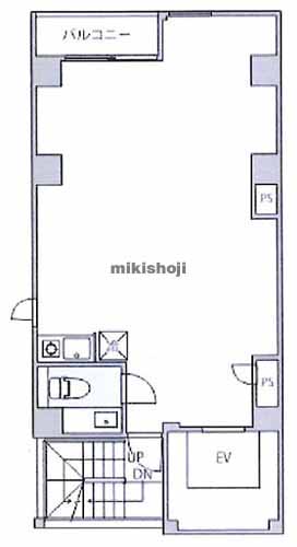 リヨンドール秋葉原 平面1