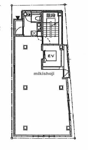 中央区の東昇ビル 平面1