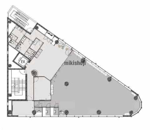 一番町のＴＨＥ　ＣＲＯＳＳ　一番町 平面1