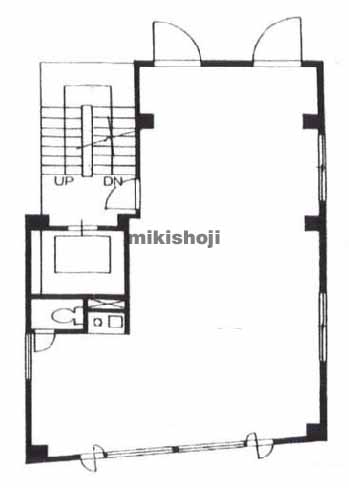 所沢市の新所沢前島ビル 平面1