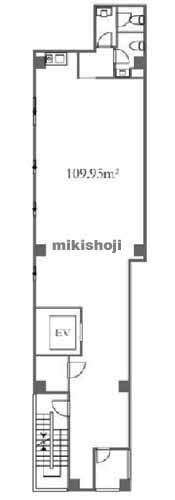 汐留のＡＣＮ汐留ビルディング 平面1