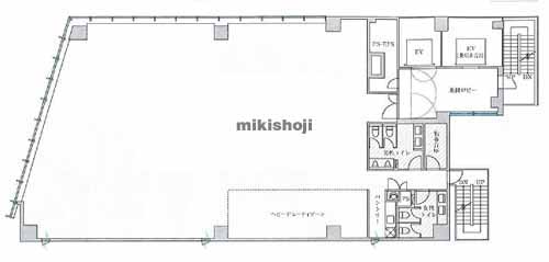 入船・新富のＰＭＯ八丁堀Ⅳ 平面1