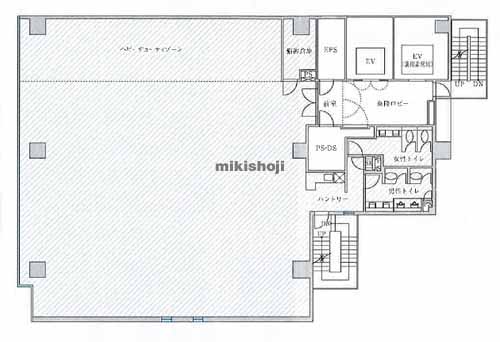 芝のＰＭＯ田町Ⅳ 平面1