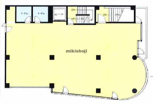 越谷市の吉澤第二ビル 平面1