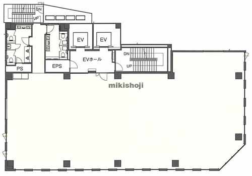 西新宿の西新宿　ＢＵＳＩＮＥＳＳ　ＣＵＢＥ 平面1