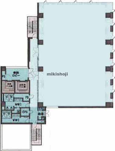 日本橋馬喰町・横山町のＤａｉｗａ日本橋馬喰町Ⅱ 平面1