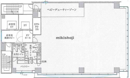 浜松町のＰＭＯ浜松町Ⅲ 平面1