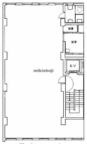 東神田の東神田ビル 平面1