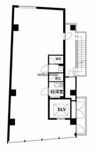北青山のＰ’ｓ　ＧＡＩＥＮＭＡＥ 平面1