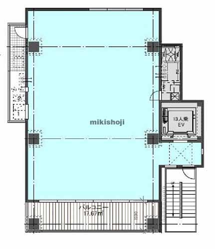 木場のＭＥＦＵＬＬ木場 平面1