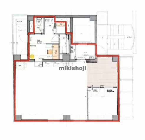 東上野のＭ．ＢＡＬＡＮＣＥ+　ＵＥＮＯ　ＥＡＳＴ 平面1
