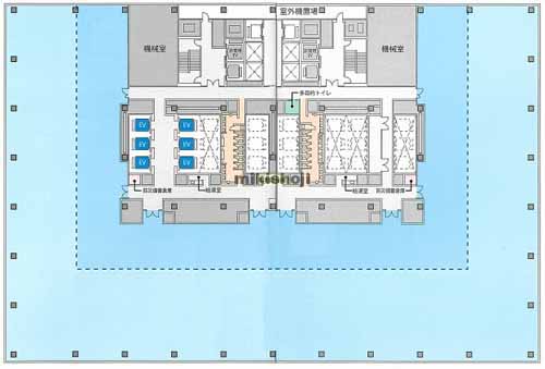 世界貿易センタービルディング　本館 平面1