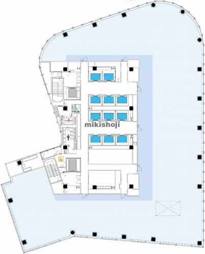 道玄坂の渋谷区道玄坂二丁目計画 平面1