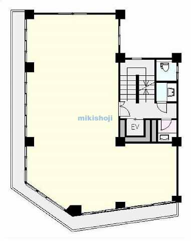南大塚・北大塚のフサカビル 平面1