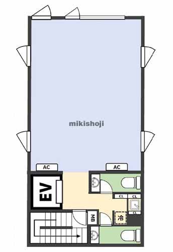 エラスムス虎ノ門 平面1