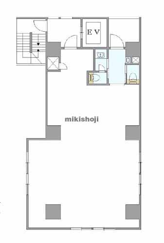 日本橋小綱町・蛎殻町のＢｉｚ　Ｆｅｅｌ　茅場町 平面1