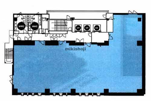 御成門郵船ビルディング 平面1