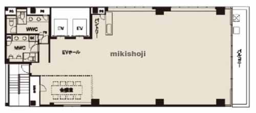 ＣＲＥＡＬ　ＳＱＵＡＲＥ半蔵門 平面1