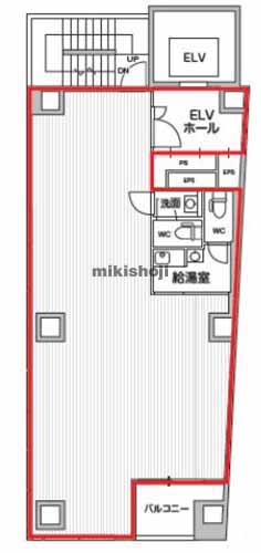 麹町トーセイビル 平面1