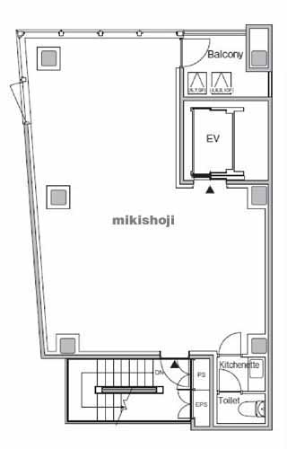 東陽のＣＯＮＮＥＣＴ　ＳＱＵＡＲＥ　ＴＯＹＯＣＨＯ 平面1